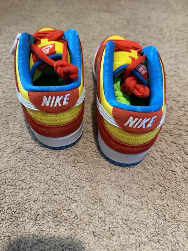 Nike SB Dunk Low - Bart Simpson - Yellow/Red/Blue