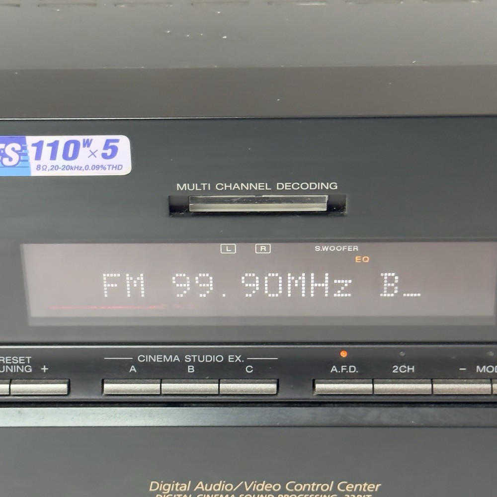Sony STR-DB940 FM AM Receiver Remote Manuals Original Box Bundle