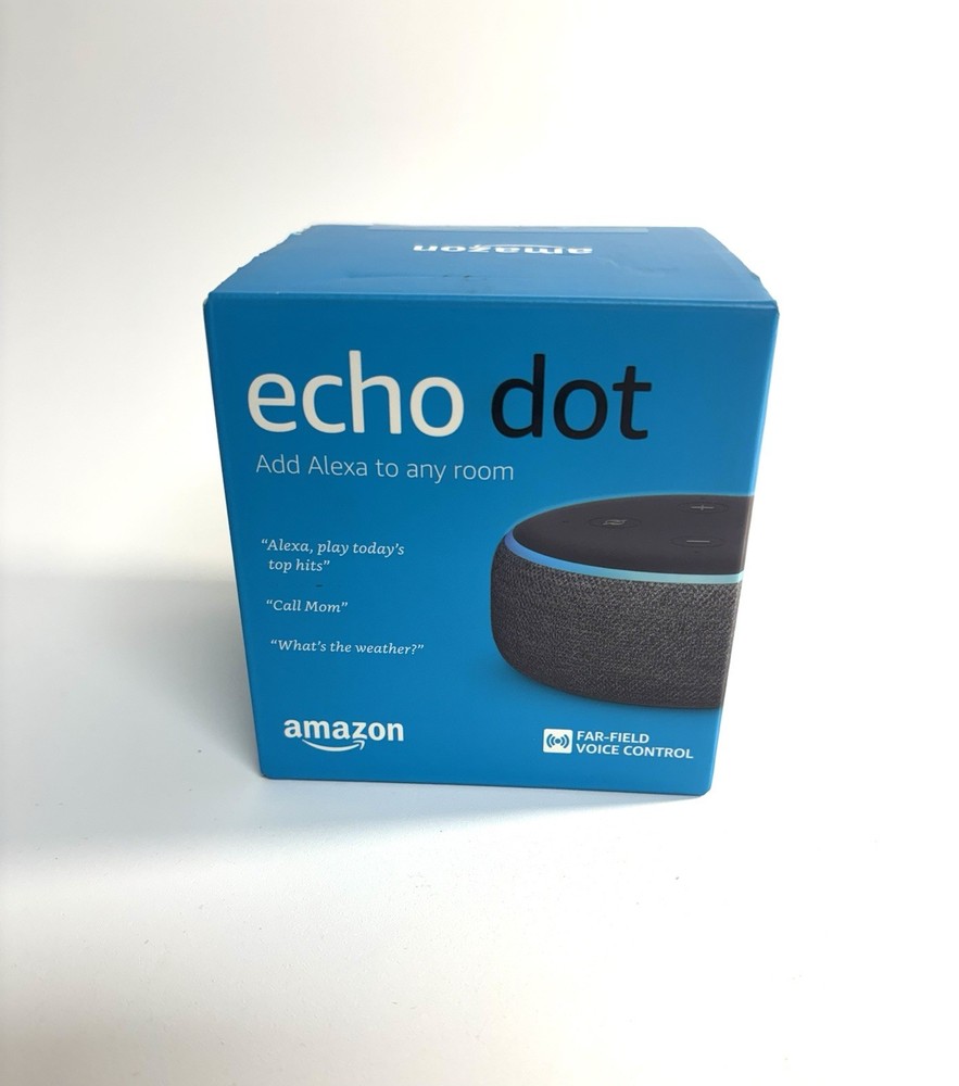 Amazon Echo Dot 3rd Gen Smart Speaker Alexa Bluetooth WiFi Black