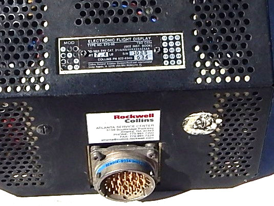 Regional Airlines & Corporate Aircraft Electronic Flight Display Type No EFD-86