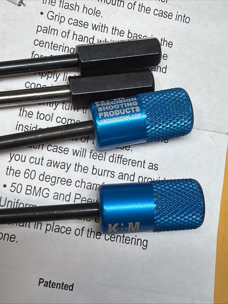 K&M Flash Hole Uniformer Lot