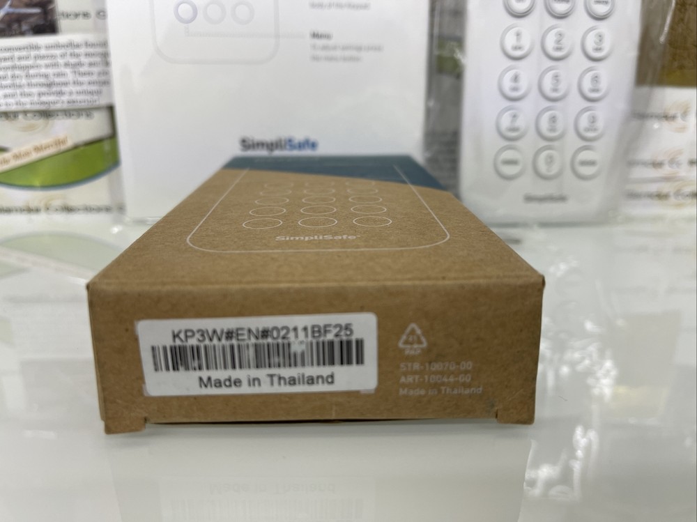 SimpliSafe Keypad KP3W Wireless Keypad White (B1)