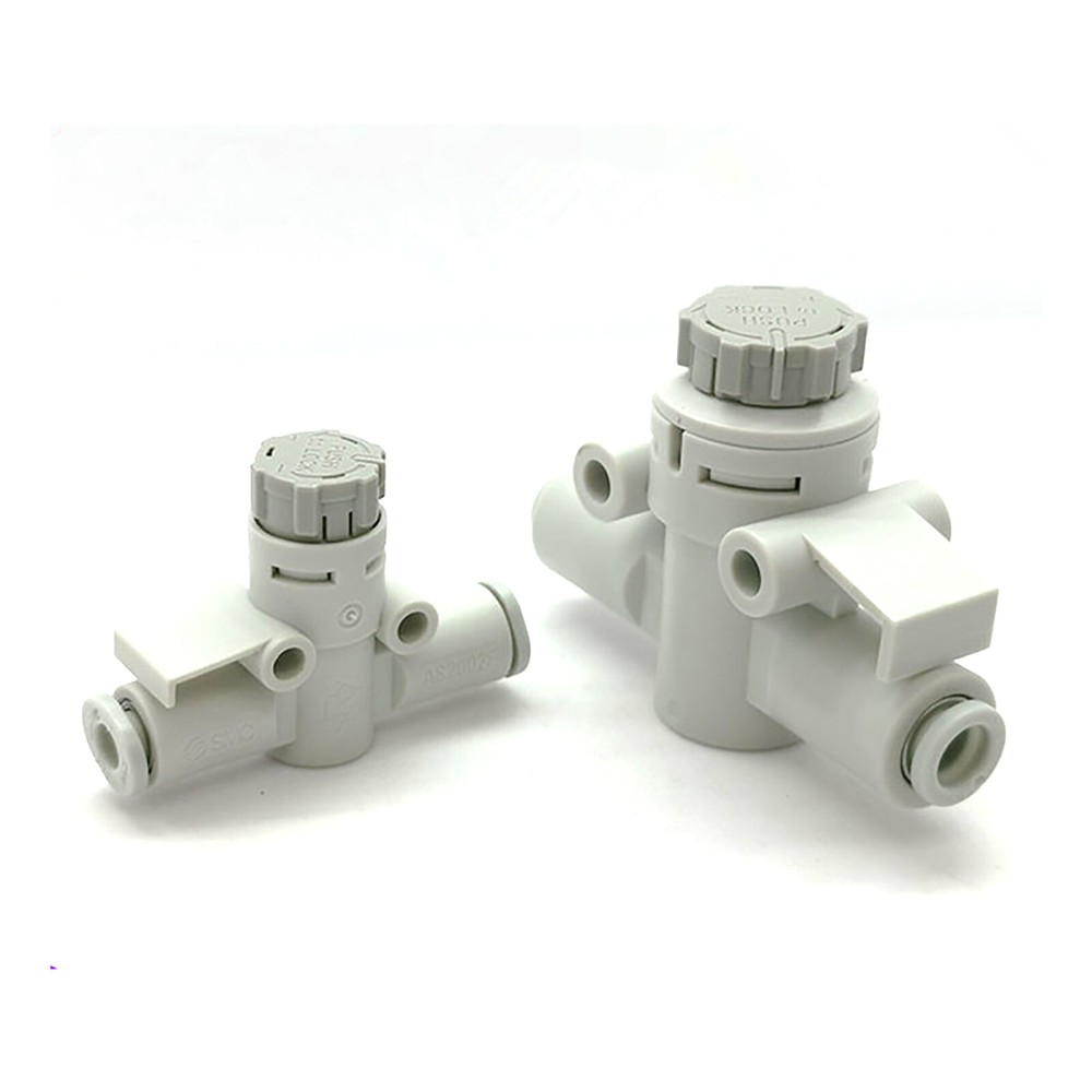 10 pcs SMC AS2052F-06 Pneumatic Flow Control, Piping Type: Inline, ✦KD