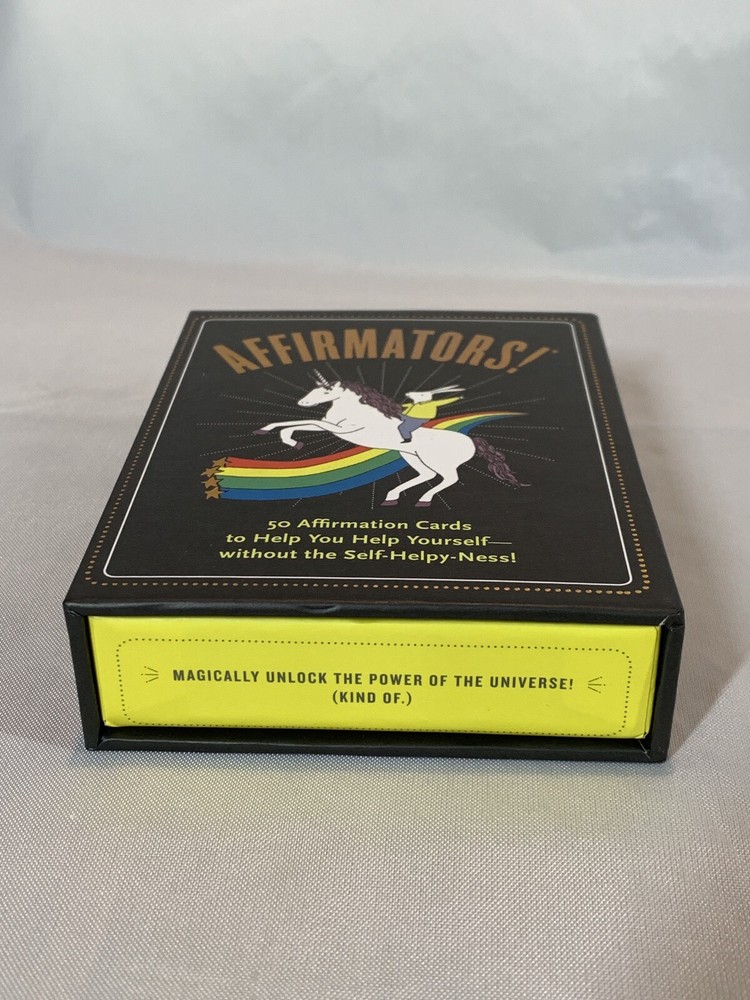 Affirmators: Affirmation Cards to Help You Help Yourself - Open Box