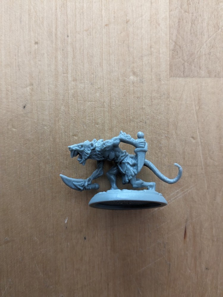 Reaper Bones Beastman Wererat Stalker