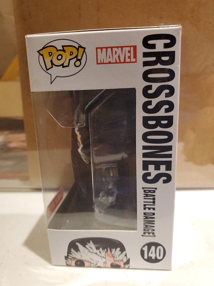 Funko Pop! MARVEL: Crossbones [Battle Damage] #140