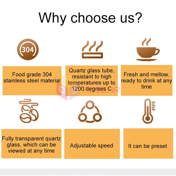 Electric Small Home Coffee Roaster Electrical Heating Coffee Roasting Machine