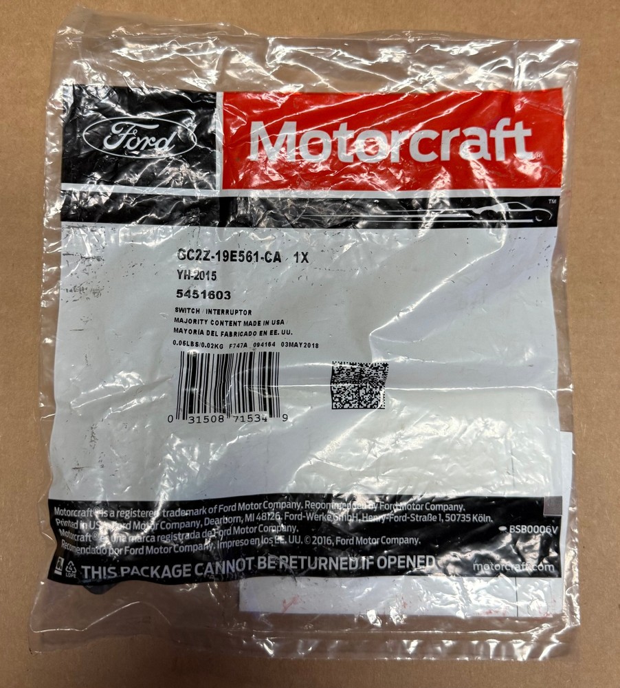 FORD A/C Switch GC2Z-19E561-CA