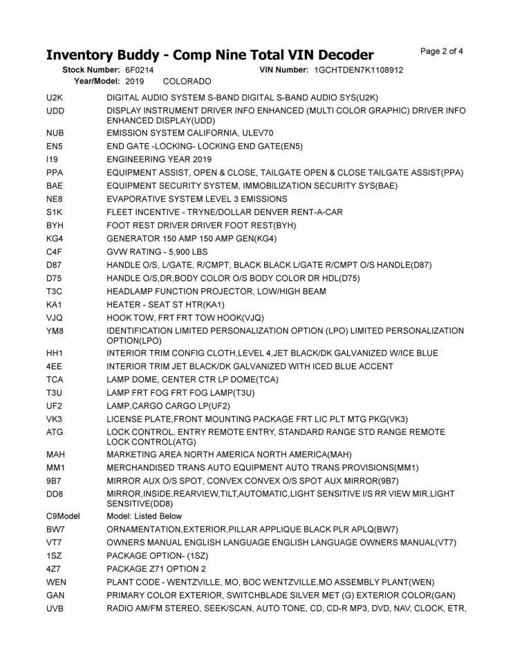 Audio Equipment Radio Receiver ID 84278545 Fits 17-21 CAMARO 7007623