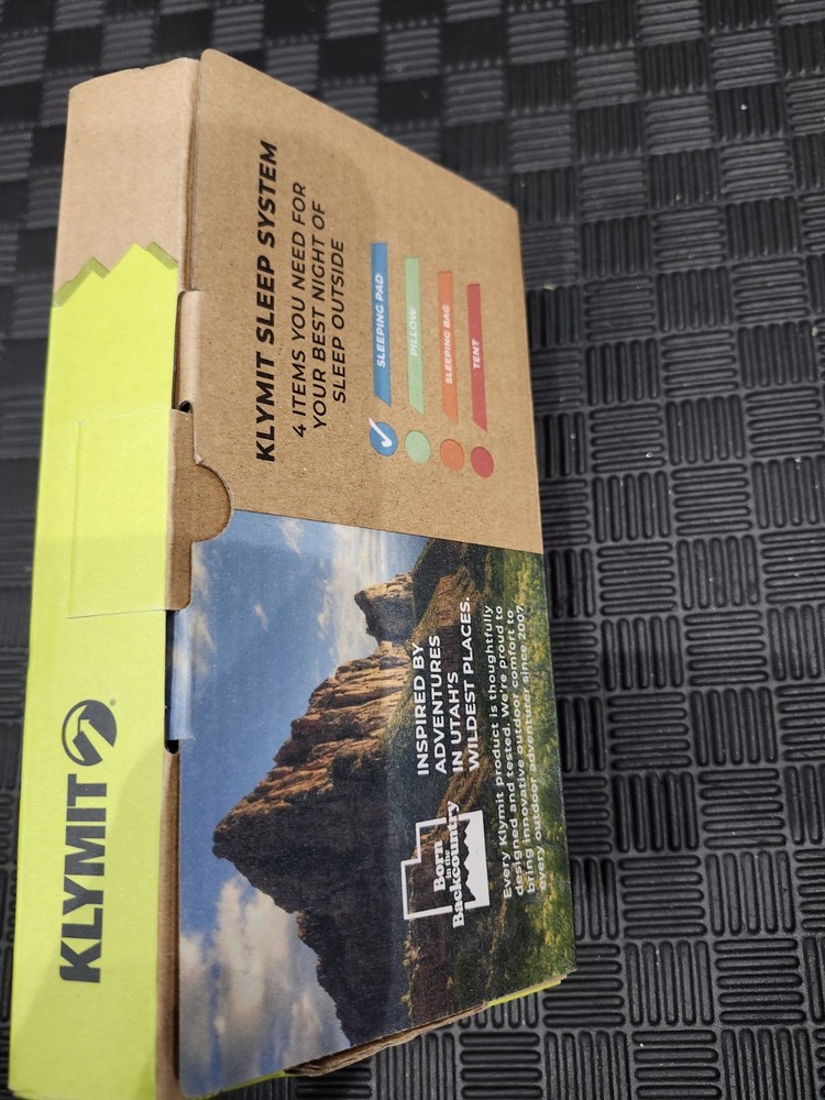 Klymit Static V2 Sleeping Pad Green Regular