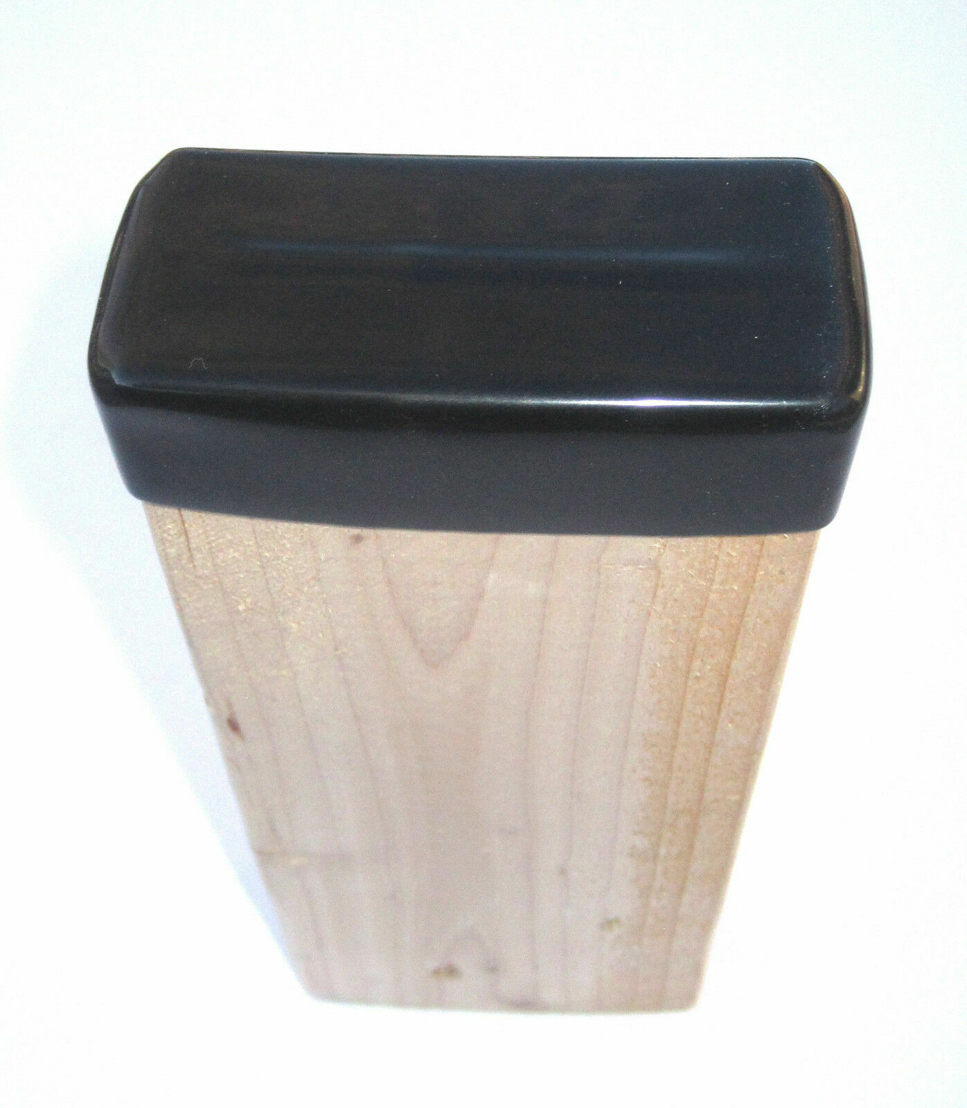 8 PK - 2x4 Wood Post End Cap Leg Cover Floor Protector Lumber Stud Rack Rubber