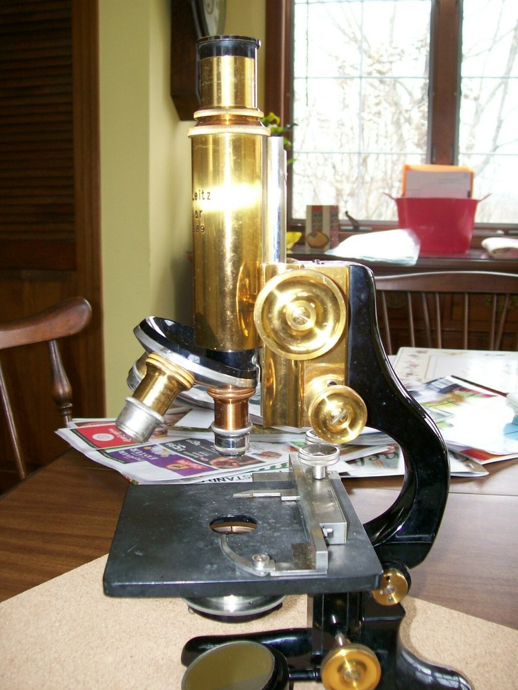 ERNST LEITZ MICROSCOPE 1928