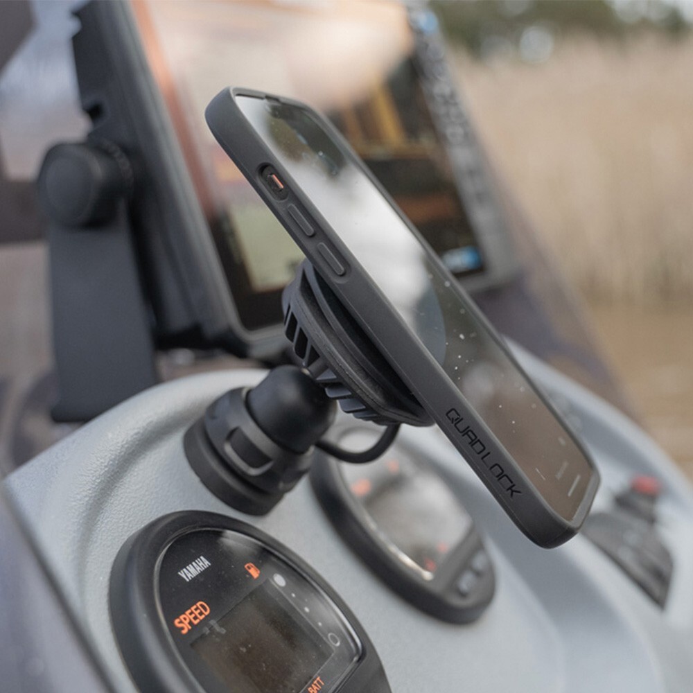 Quad Lock 12V - 24V Waterproof Wireless Charging Head