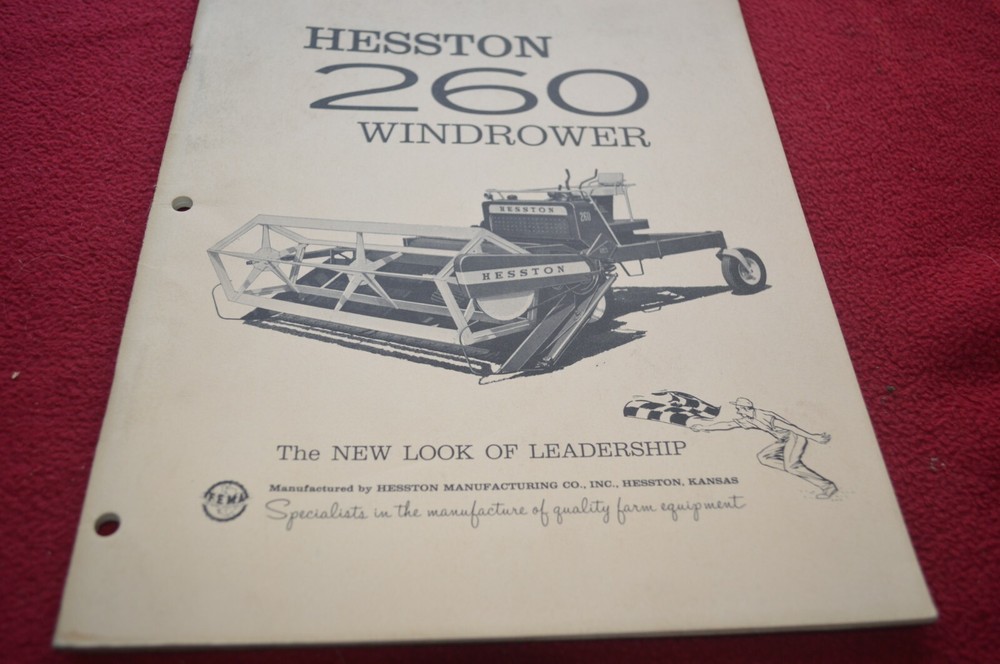 Hesston 260 Windrower Operator's Manual AMIL15