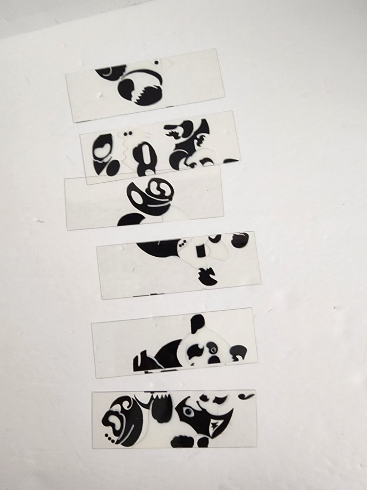 Cryptic Classics Puzzle, Create A Panda, Dugald Keith 1994 Crystal Lines