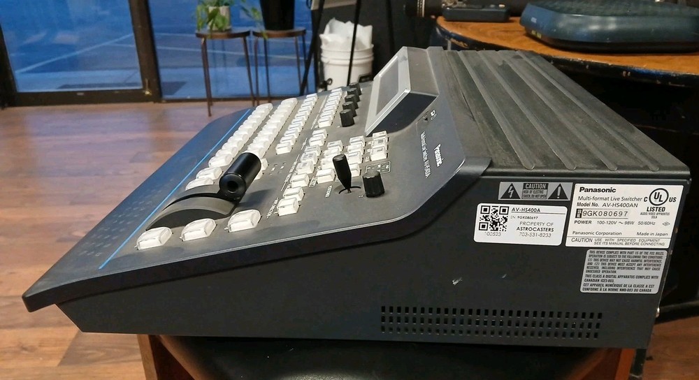 Panasonic AV-HS400A HD SD Multi Format Video Switcher