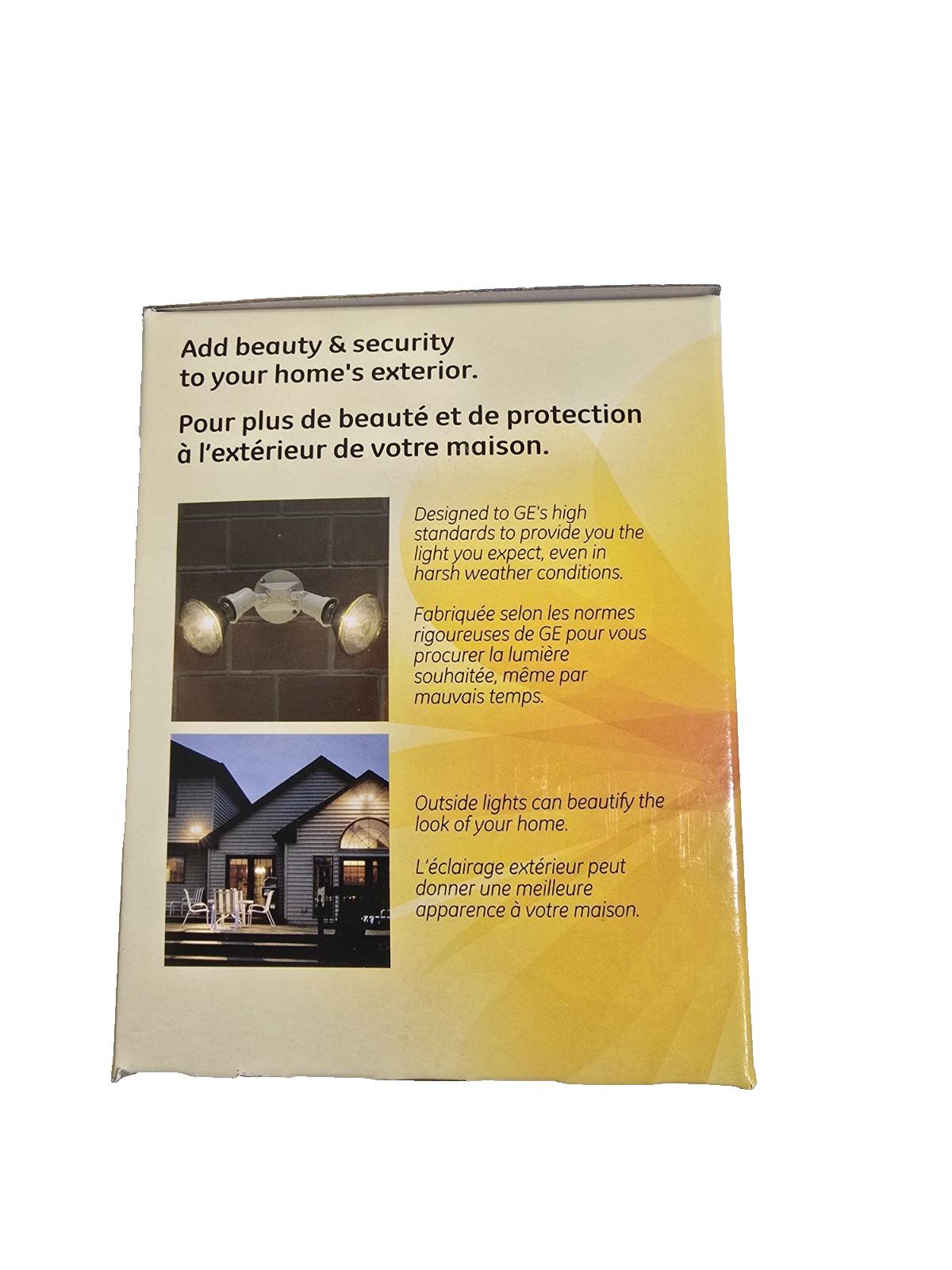 GE HALOGEN INDOOR OUTDOOR 80 WATT SECURITY LIGHT BULB 14157