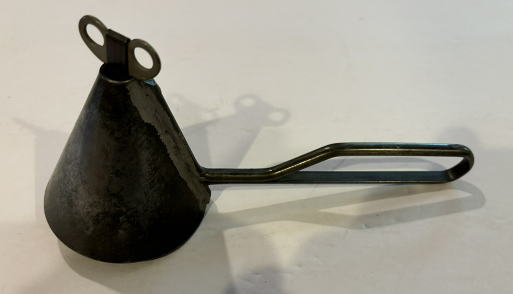 Antique Key Turn Ice Cream Cone Scoop, Cone-Shaped