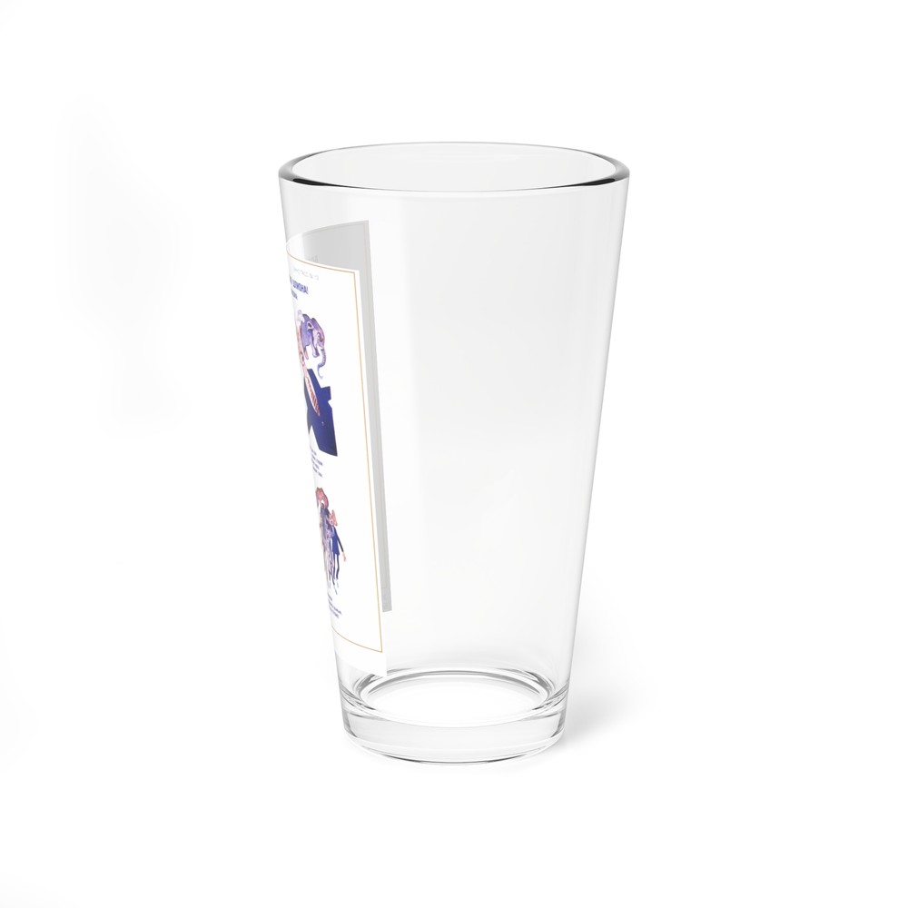 Soviet Era Poster 75 - Pint Glass 16oz