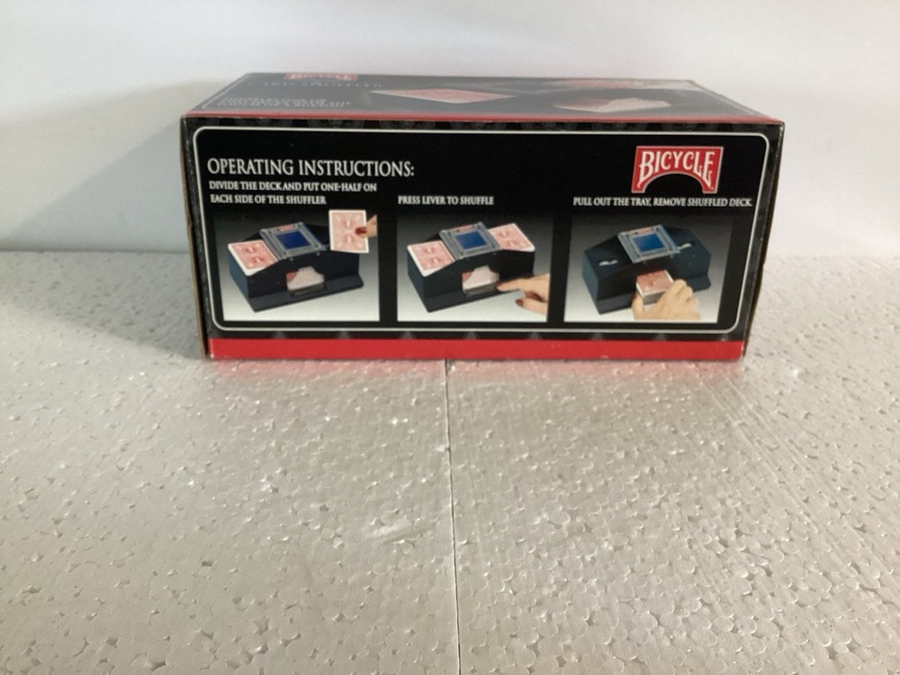BICYCLE Automatic Card Shuffler 1 or 2 Deck Battery Operated