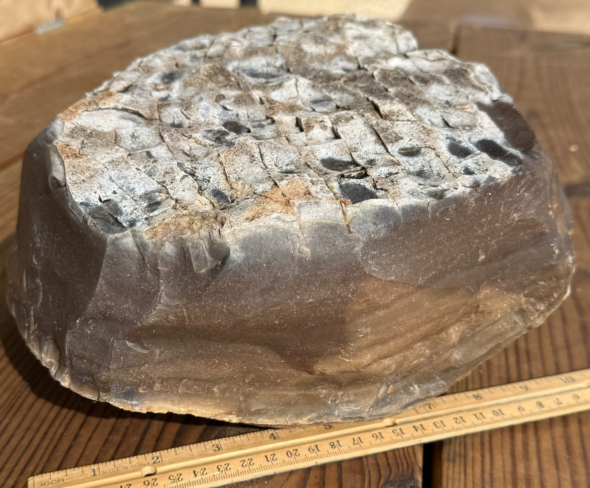 LARGE 30.4 lb Texas Flint Edwards Plateau Chert Nodule Garden City TX Knapping