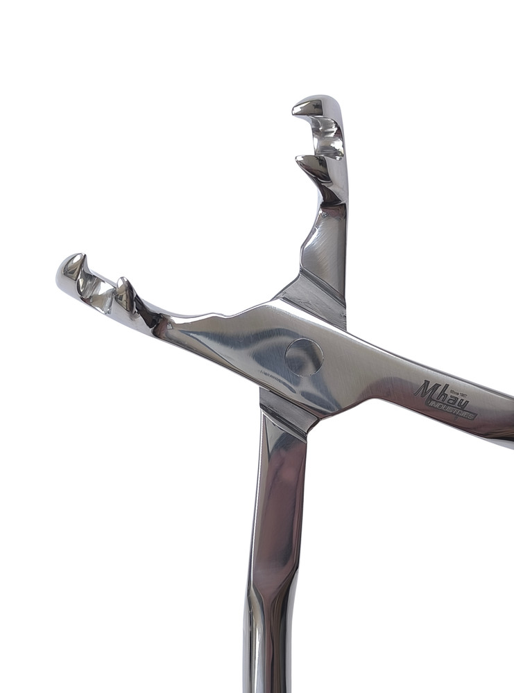 4 Prong Pony Forceps 12"