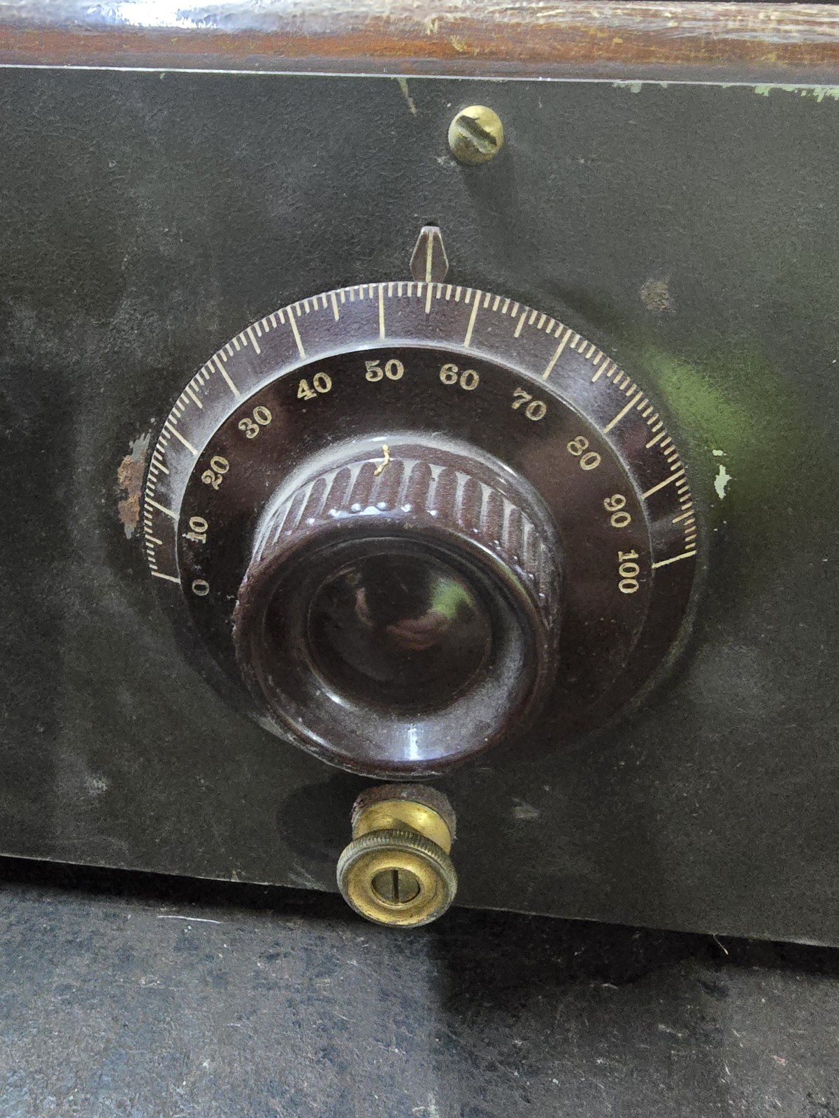 Vintage 1920's Atwater Kent Speaker and Radio