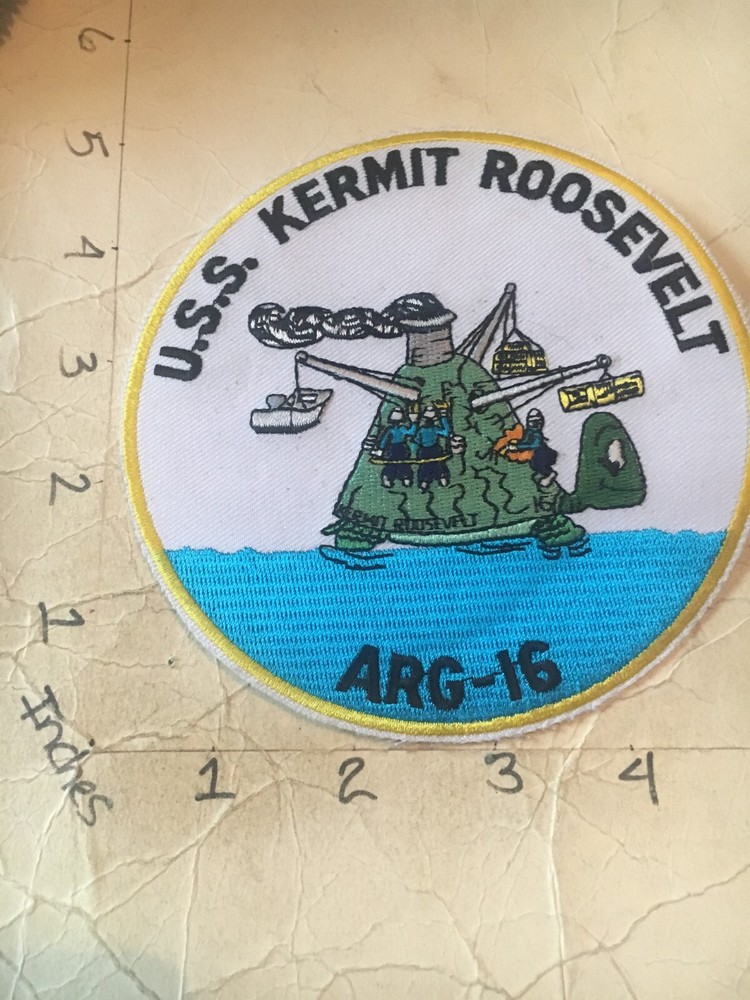 US Navy USS Kermit Roosevelt ARG-16 patch 6/9/25