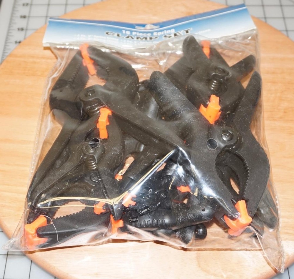 16 Piece Spring Clamp Set TG0399CC