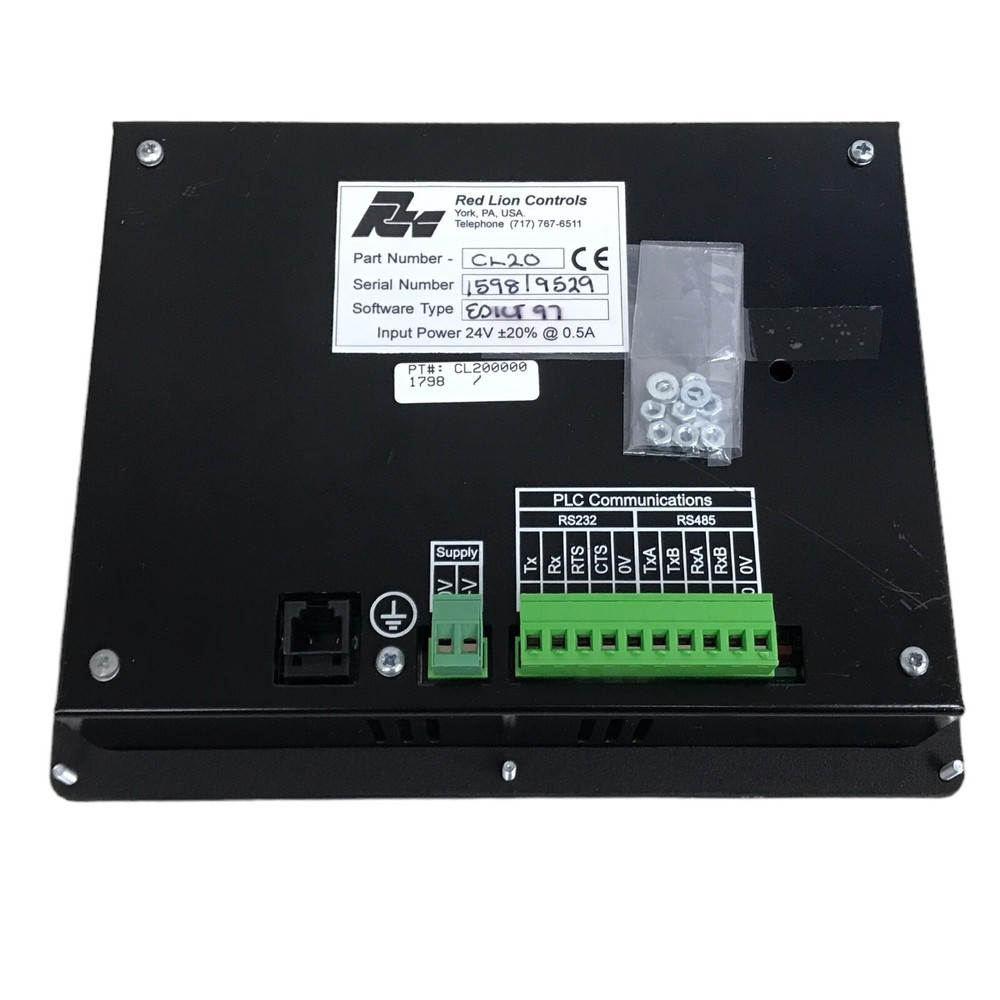 Red Lion Operator Interface Panel CL20 CL200000