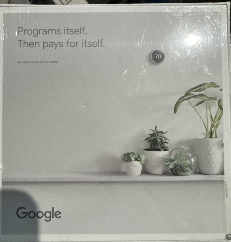 NEW SEALED Google Nest Learning Thermostat (3rd Generation) - WHITE