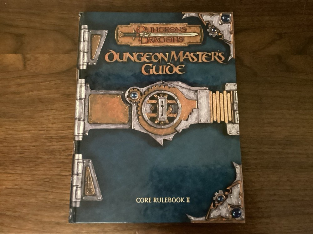 D&D Dungeons & Dragona Master's Guide Core Rulebook 2 First Printing 2000