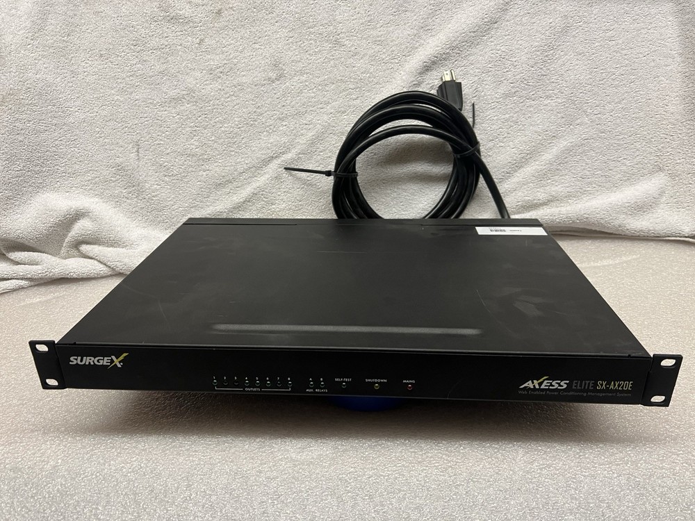 SurgeX Axess Elite SX-AX20E Power Conditioning System[Defective]