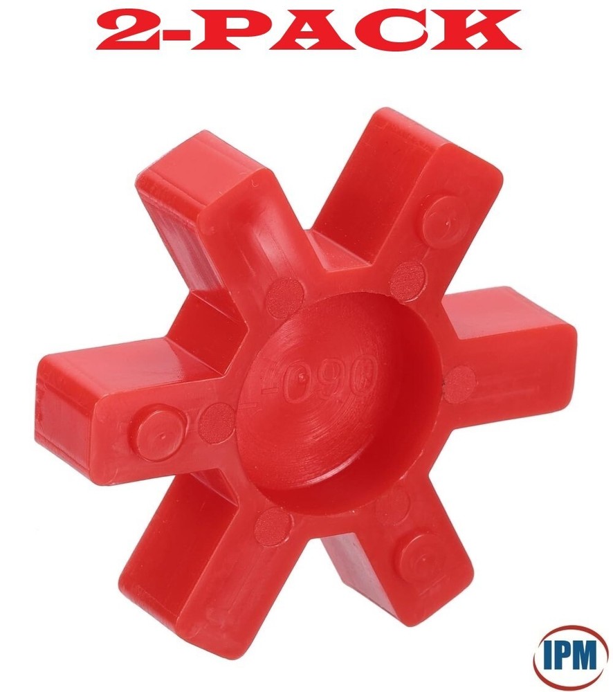 2-PACK! IPM PREMIUM L075 URETHANE Lovejoy Type Jaw Coupling Insert Spider Solid