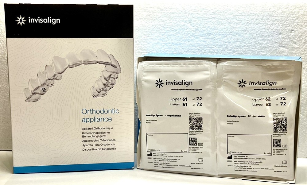 INVISALIGN Teeth Aligners Clear Braces Retainers, Arts & Craft Projects Only