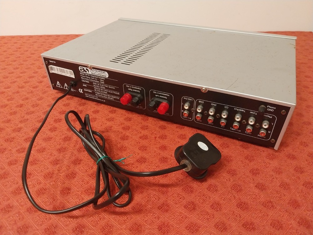 Acoustic Solutions SP101 hifi amplifier separate, working [DG]