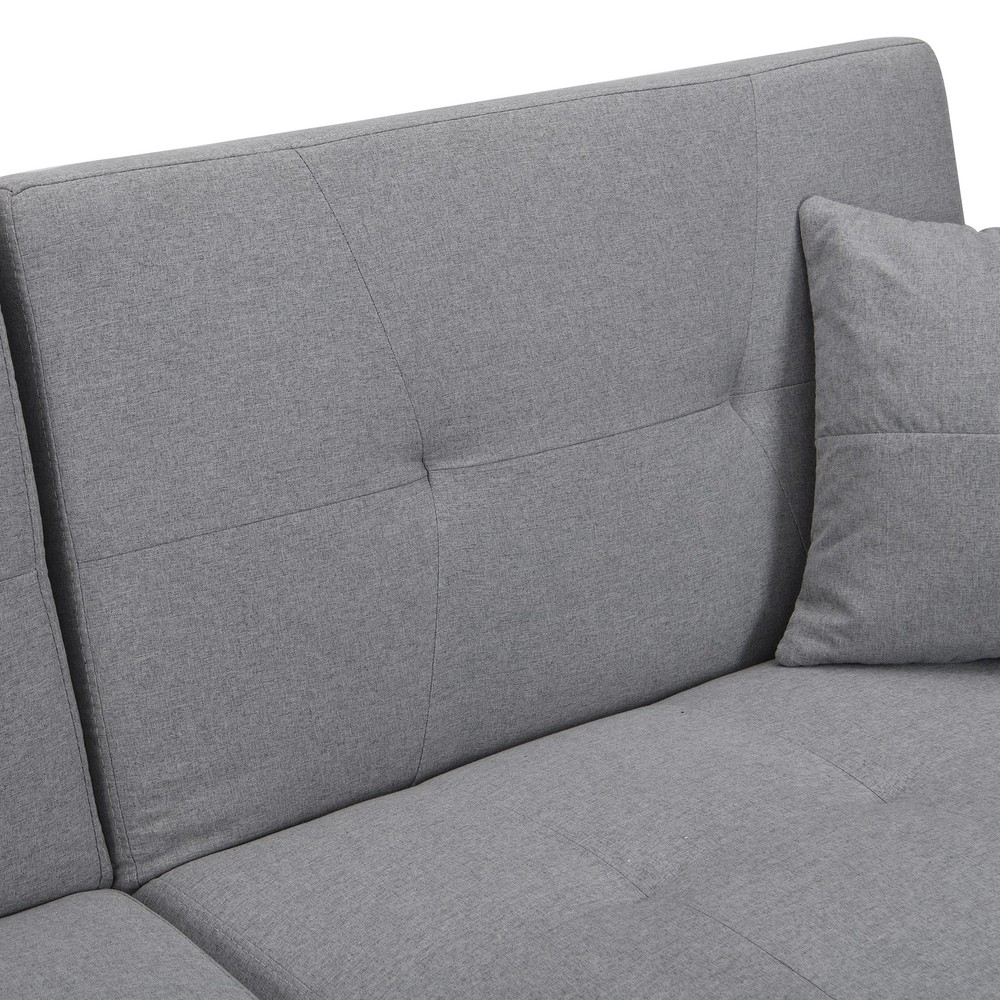 Folding Ottoman Sofa Bed with stereo (Gray)|Gray