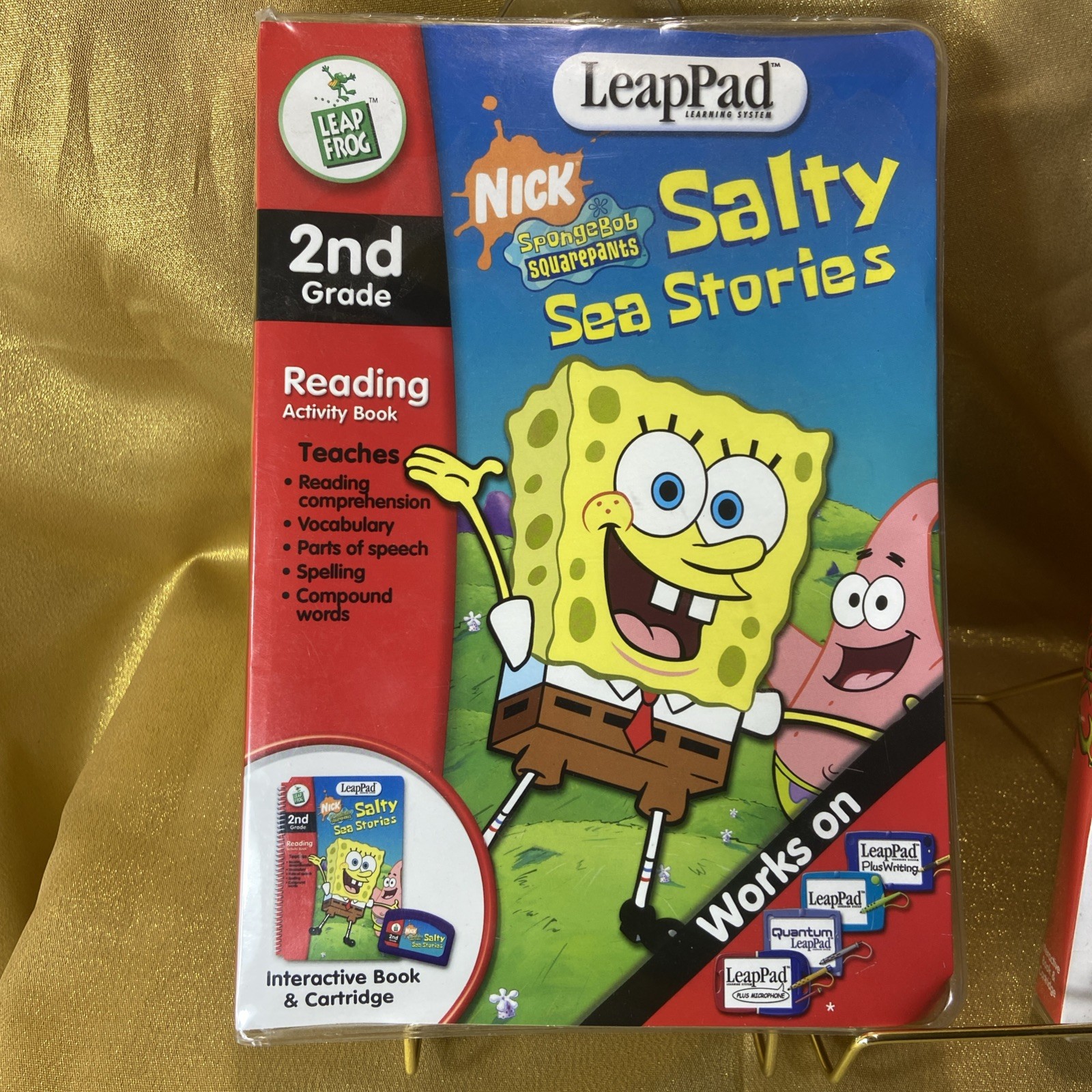 LeapFrog LeapPad / Spongebob Squarepants / Shrek 2 / Books and Cartridges 2003