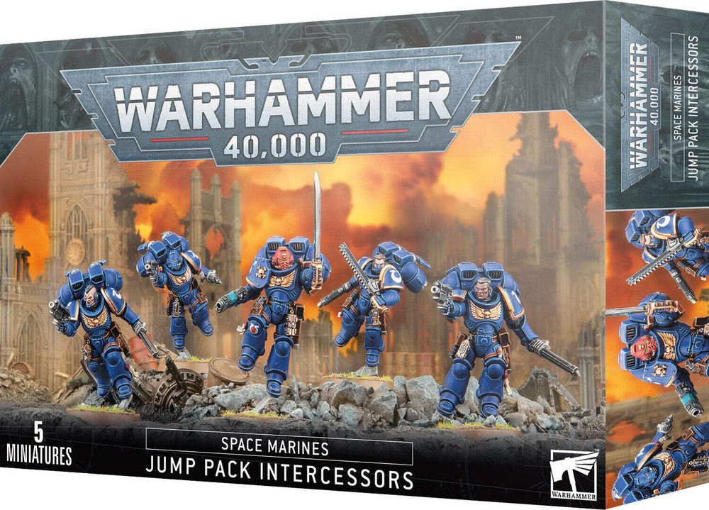 SPACE MARINES JUMP PACK INTERCESSORS