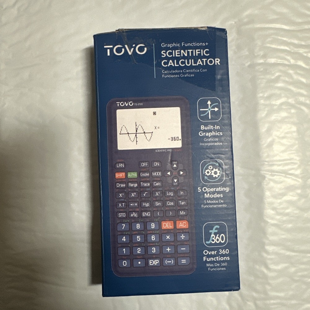 TOVO Scientific Calculator with Graphing Functions, Multiple Modes,