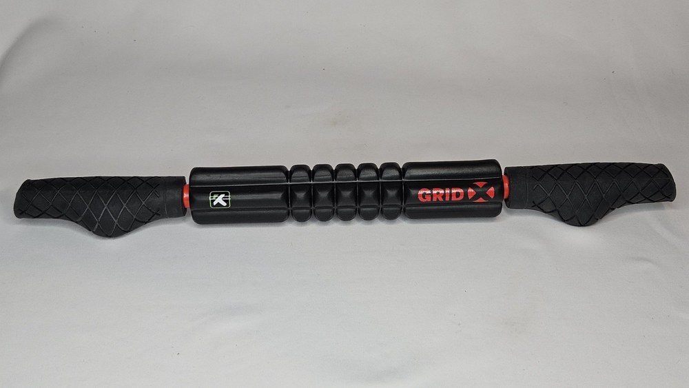 Trigger Point GRID STK Black X Foam Roller 21" Handheld Deep Tissue Massage Tool