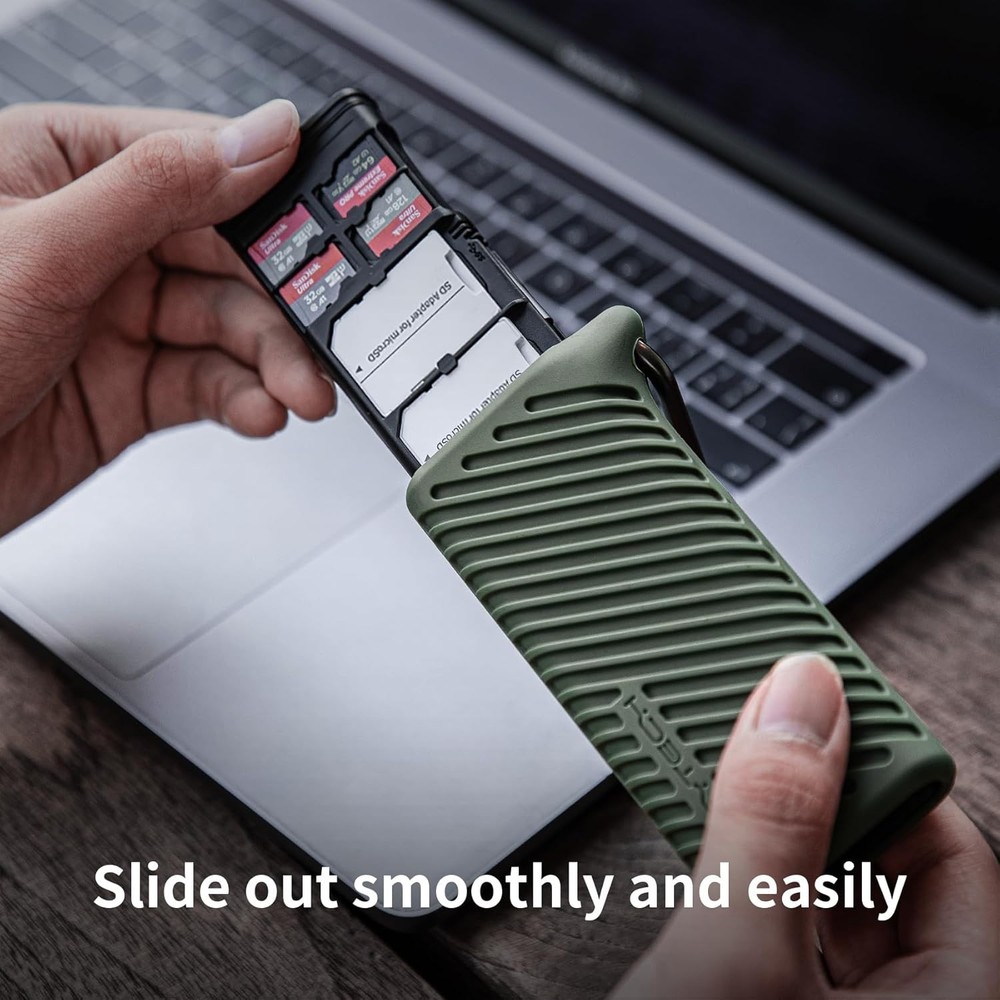 2-in-1 High-Speed SD Card Reader for Action Cameras