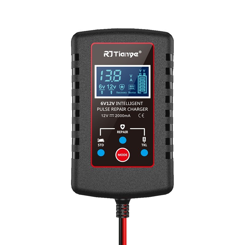 6V 12V Automatic Battery Charger Maintainer Motorcycle Trickle Float For Tender
