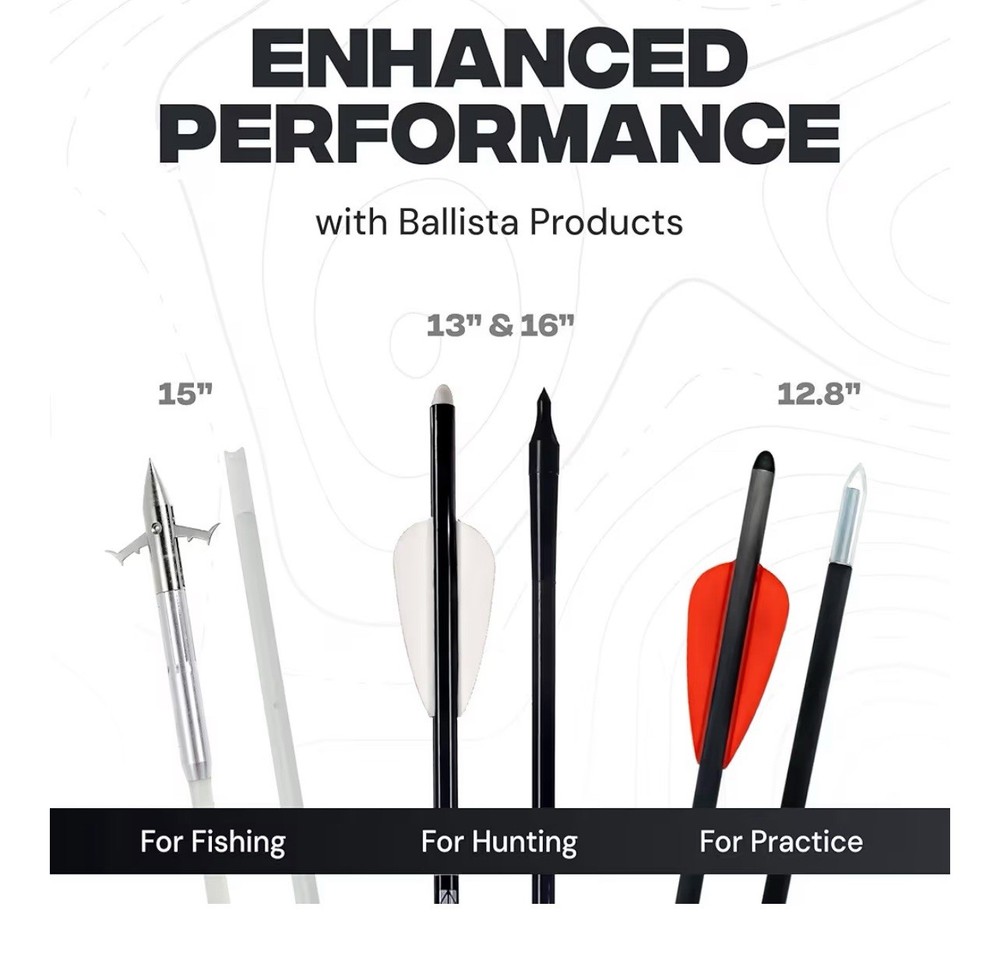 BALLISTA BAT Reverse Draw Compound Crossbow 340fps/150lbs/3lbs