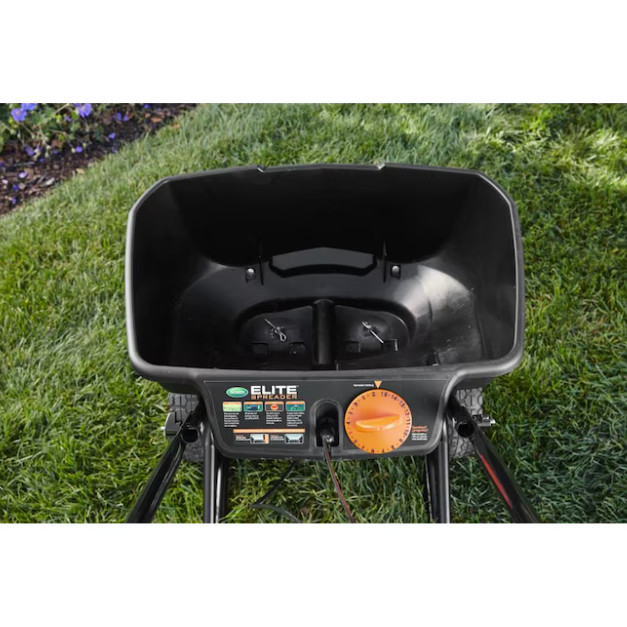Scotts Elite Spreader Broadcast Spreader 80-lb Capacity Compatible