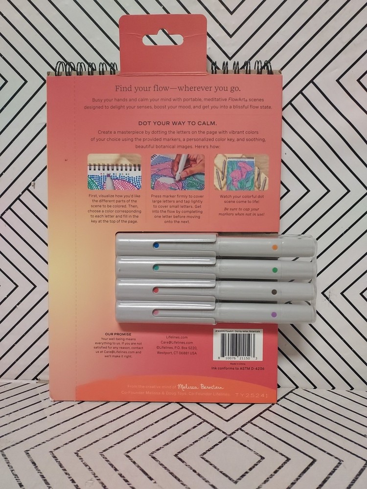 ♻️ Lifelines FlowArt Dot By Letter 🆕️