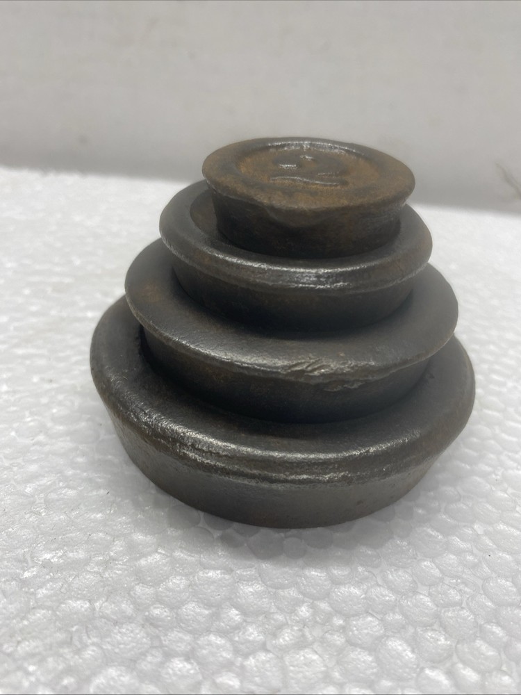 Antique Country Store Weights Stackable 2, 4, 8, 1 DW-14
