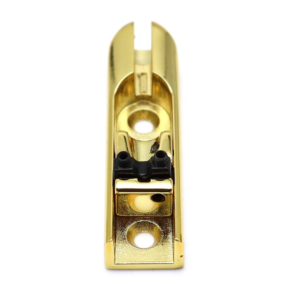 4 Strings Bass Bridge Individual Bridge Tailpiece Single String Bridge Gold