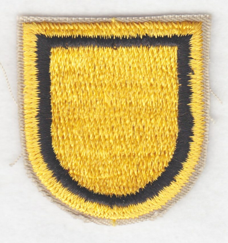Army Beret Patch: 1st Special Forces Group - cut edge