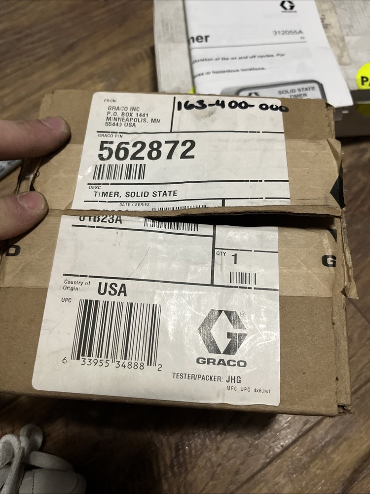 Graco 562872 LubriSystem Solid State Timer 115/230VAC 50/60Hz (B641)